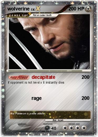 Pokemon wolverine