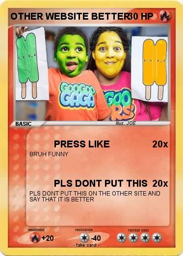 Pokemon OTHER WEBSITE BETTER
