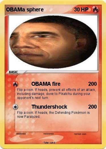 Pokemon OBAMa sphere