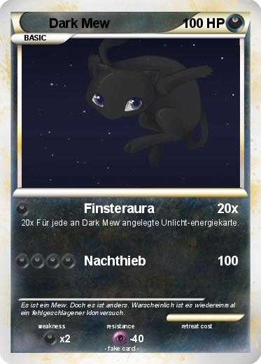 Pokemon Dark Mew