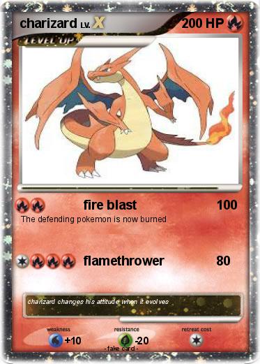 Pokemon charizard