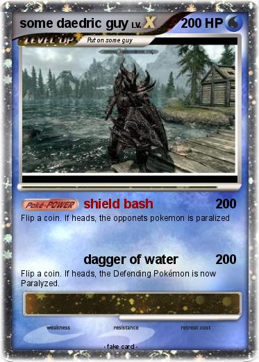 Pokemon some daedric guy