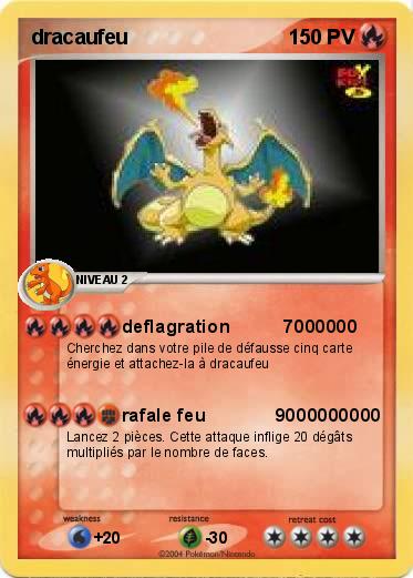 Pokemon dracaufeu 