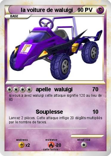 Pokemon la voiture de waluigi