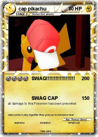 Pokemon cap pikachu