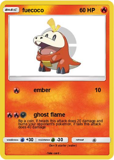 Pokemon fuecoco