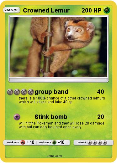 Pokemon Crowned Lemur