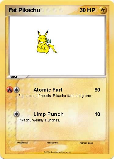 Pokemon Fat Pikachu