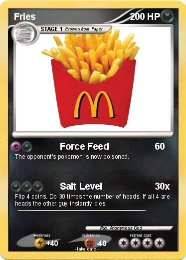 Pokemon Fries