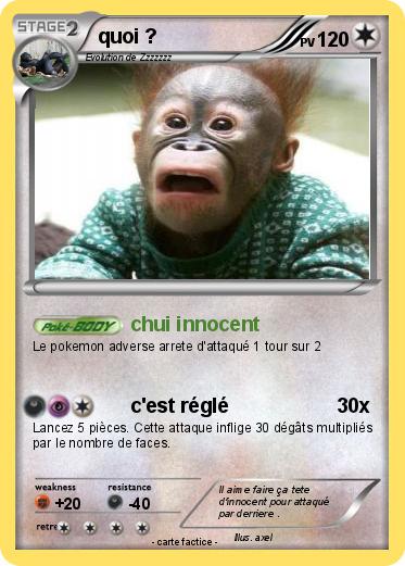 Pokemon quoi ?
