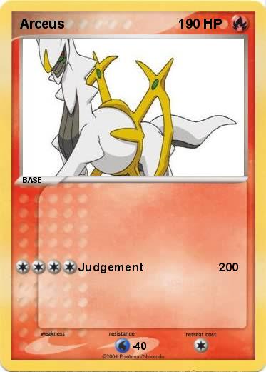 Pokemon Arceus                               1