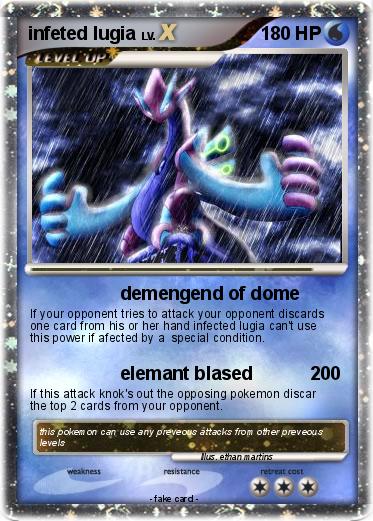 Pokemon infeted lugia