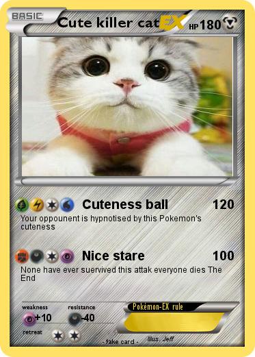 Pokemon Cute killer cat