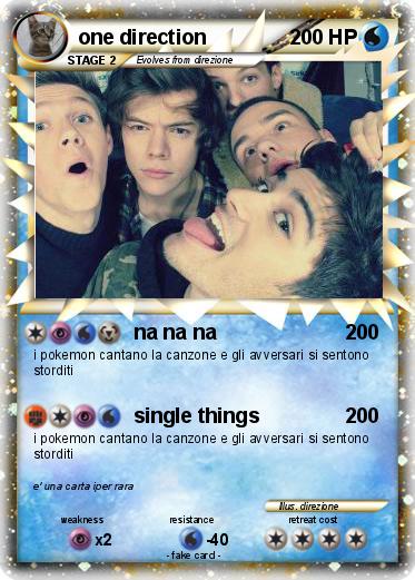 Pokemon one direction