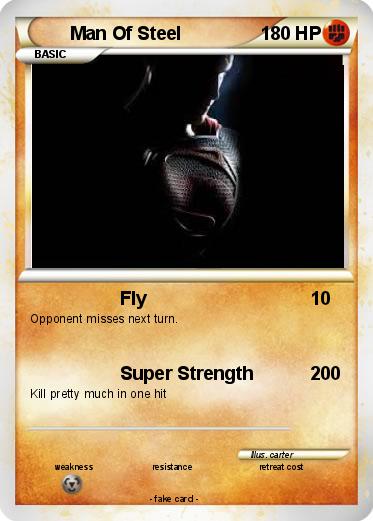 Pokemon Man Of Steel