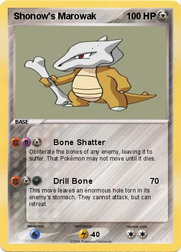 Pokemon Shonow's Marowak