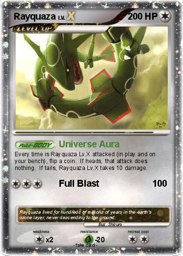 Pokemon Rayquaza