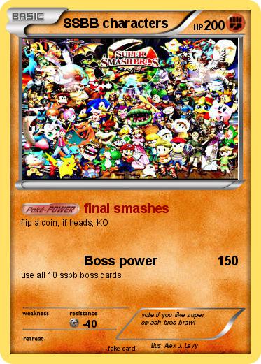Pokemon SSBB characters