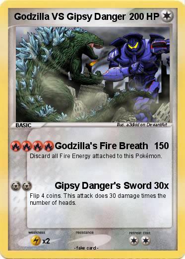 Pokemon Godzilla VS Gipsy Danger