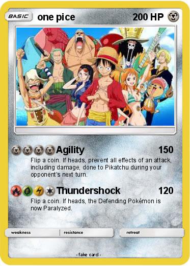 Pokemon one pice