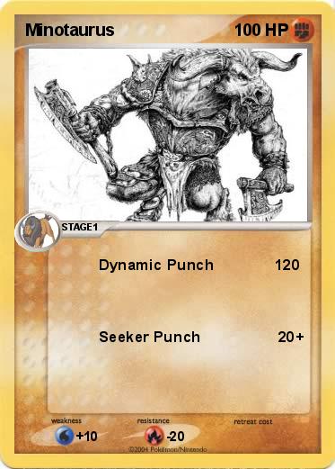 Pokemon Minotaurus
