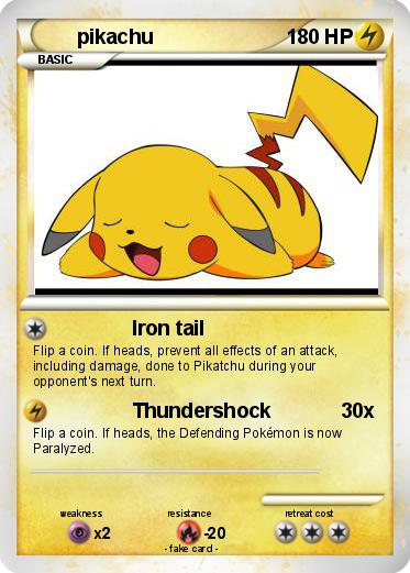 Pokemon pikachu