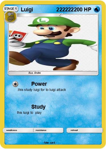 Pokemon Luigi                222222