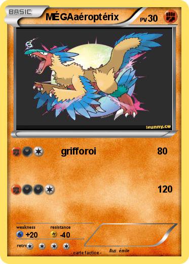 Pokemon MÉGAaéroptérix