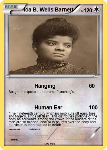 Pokemon Ida B. Wells Barnett