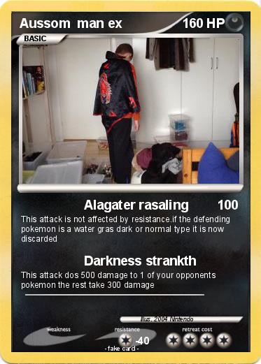 Pokemon Aussom  man ex