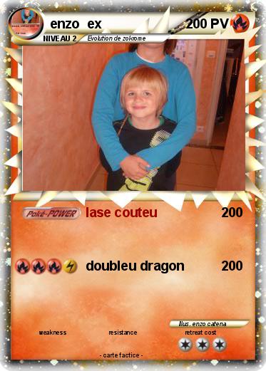 Pokemon enzo  ex