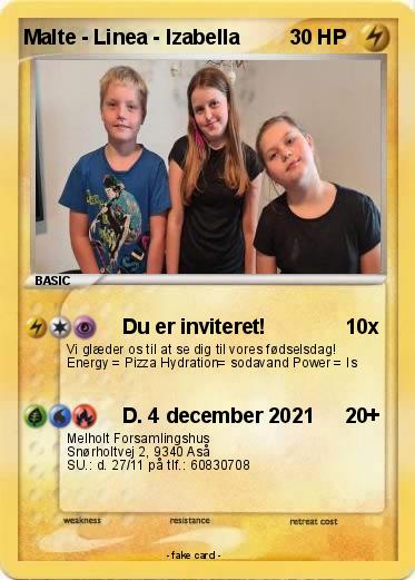 Pokemon Malte - Linea - Izabella