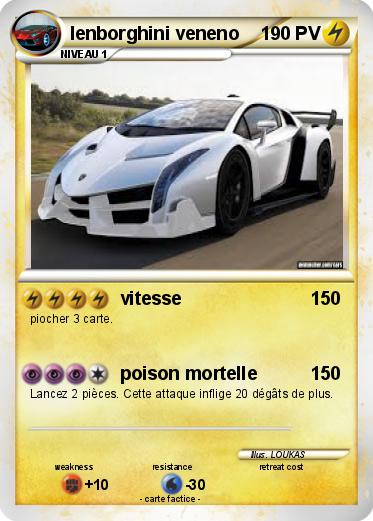 Pokemon lenborghini veneno