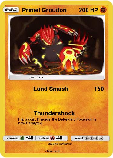 Pokemon Primel Groudon