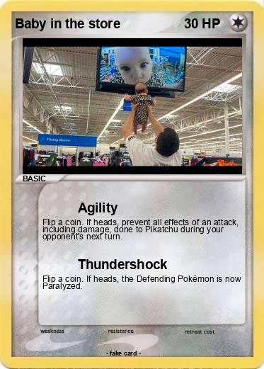 Pokemon Baby in the store