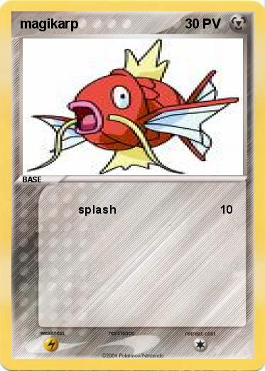 Pokemon magikarp