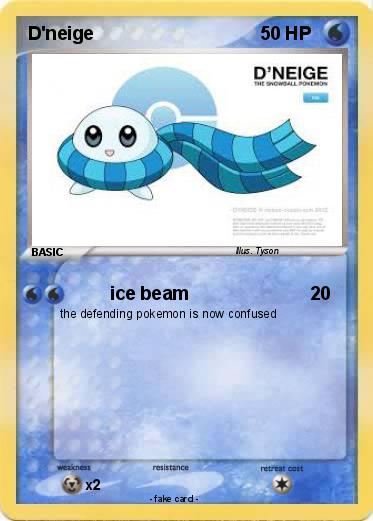 Pokemon D'neige