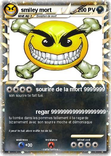 Pokemon smiley mort