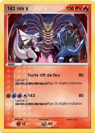 Pokemon 143  niv x