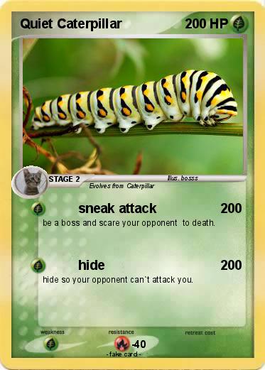 Pokemon Quiet Caterpillar