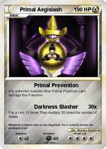 Pokemon Primal Aegislash