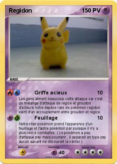 Pokemon Regidon