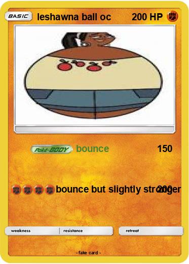 Pokemon leshawna ball oc