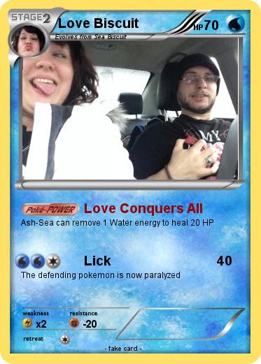Pokemon Love Biscuit