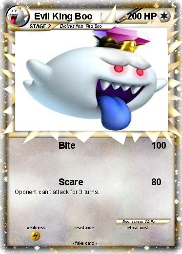 Pokemon Evil King Boo