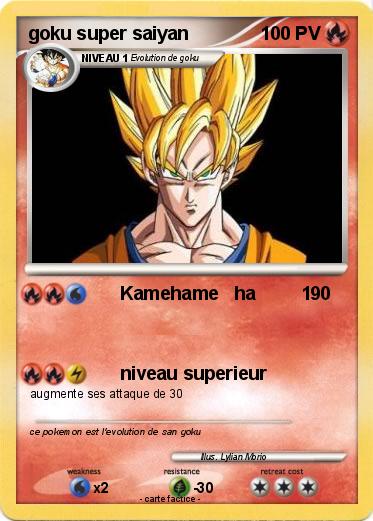 Pokemon goku super saiyan