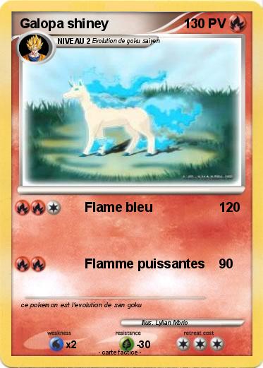 Pokemon Galopa shiney