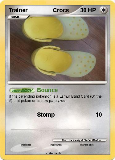 Pokemon Trainer                Crocs