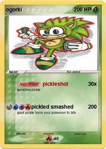 Pokemon ogorki