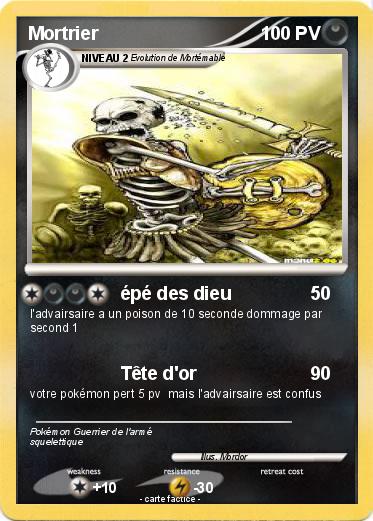 Pokemon Mortrier